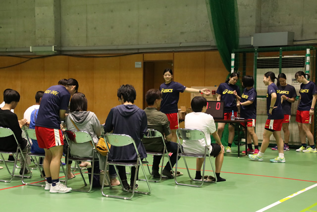 ミニ講義・模擬実験・実習のようす