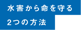 2011年に発生した庄内川での洪水（愛知県）